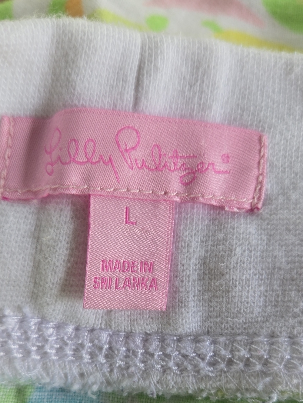 Lilly Pulitzer Hayden Elephant Ear Print Linen Mini Skirt Size Large - Picture 7 of 9